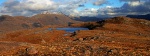 Summit of Ben Shieldaig (Beinn Damh behind)