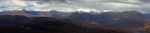 Torridon panorama from on Beinn Bhan