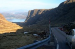 Looking down the Bealach na Ba