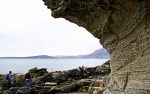 Honeycomb rock in context