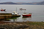 Meeting the catch coming ashore