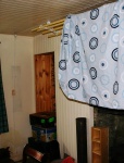 Dryiing rack in use