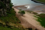 Piled sand