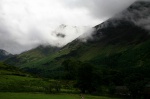 Brooding cloud gives an air of menace to the High Stile ridge