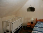 Cot and mirror