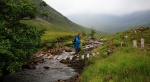 Crossing the river