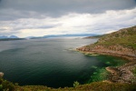 A clear sea in the bay