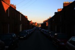 Early morning sun in Penrith
