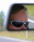 Becky driving