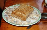 Lizzie's overfilled breakfast