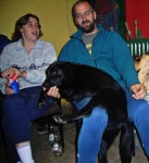 Helen, Tim and Bramble