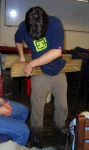 Mark in the WSG squeeze machine