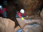 Jess on the climb