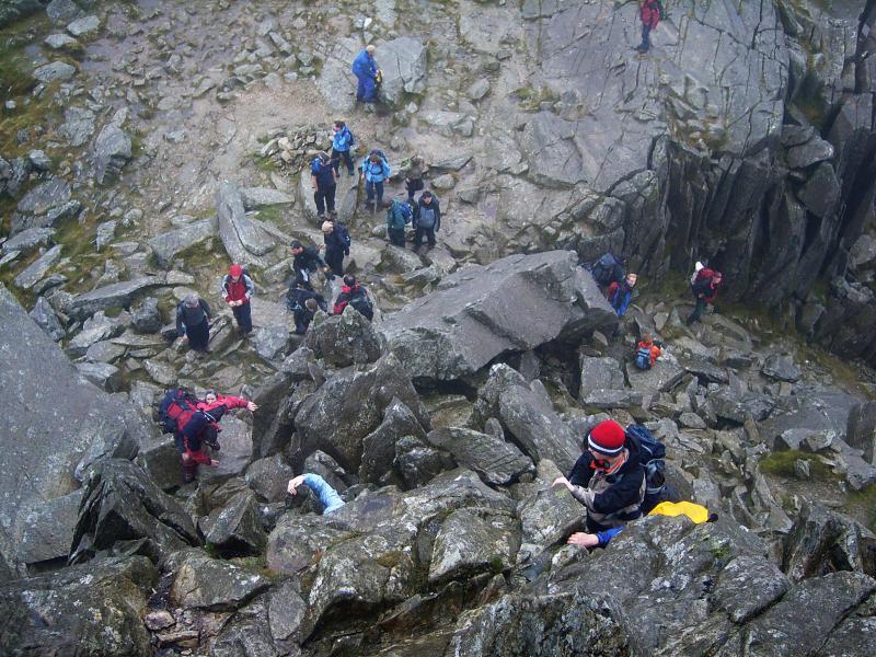 20061028-121318.jpg - Scrambling on the North Ridge