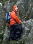Jessie scrambling