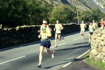 We had to wait for the Snowdon Marathon to pass us by