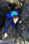David scrambling