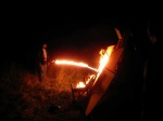 Lighting a fire, Dr Phil style