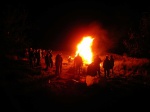 Proper burning fire