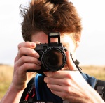 Gordon behind the lens