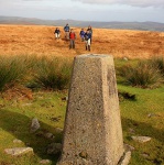 Reaching the summit of Ryder's Hill