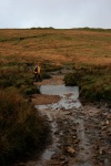 Mike crossing the Cowsic