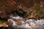 The normally-dry entrance to Uamh nan Righ