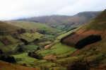 View back down the valley
