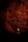 Admiring the formations of Cascade Chamber