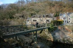 Shona on the bridge