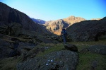 Heading up into Cwm Glas