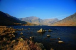 Monday's walk began at Llyn Ogwen...