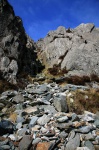 ... the start of our scramble - Nor' Nor' Buttress Variant