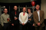 Cavers: Nick, Toby, Bob, Gaynor, Pete