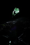 Looking out of the entrance of Hartfield Cave