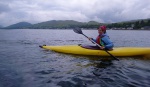 Emily on the water
