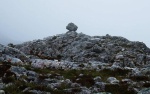 Perched boulder