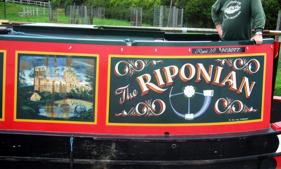 20070827-142852.jpg - One boat was from Ripon (which has a much shorter canal)