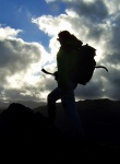 Emma at the top
