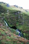Waterfall and pool