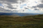 View south-east from the summit