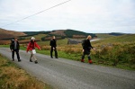 Last few miles on the road