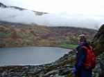 Jonathan admires the oncoming cloud