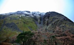 Green Gable from above Taylorgill Force
