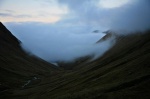 Mist rolling in