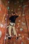 Lottie enjoying climbing