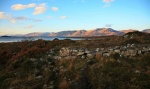 Broken wall and Ardgour hills