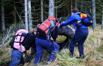 We found a tyre in the ditch...