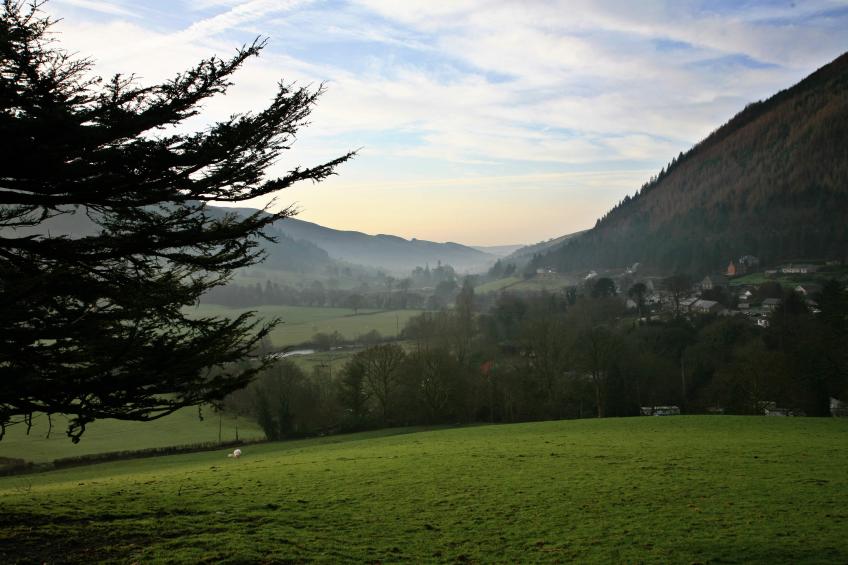 20080209-085256.jpg - Morning mist near Dinas Mawddwy