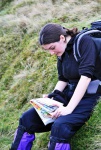 Sarah and map